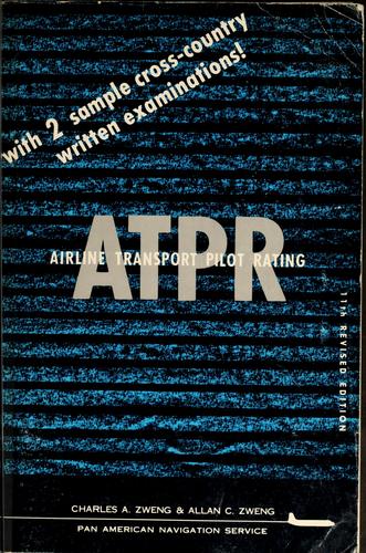 Cover for Airline transport pilot rating