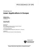 Cover for Workshop on laser applications in Europe