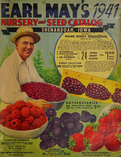 Cover for Earl May's 1941 nursery and seed catalog