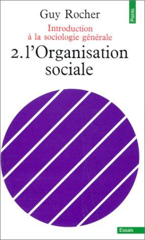 Cover for Introduction à la sociologie générale, tome 2 