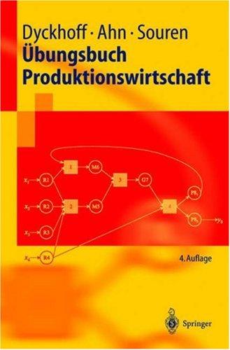 Cover for Übungsbuch Produktionswirtschaft (Springer-Lehrbuch)