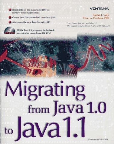 Cover for Migrating from Java 1.0 to Java 1.1