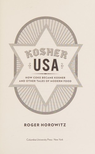 Cover for Kosher USA