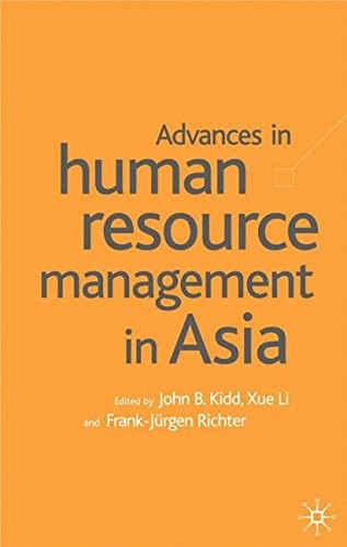Cover for Advances in Human Resource Management in Asia