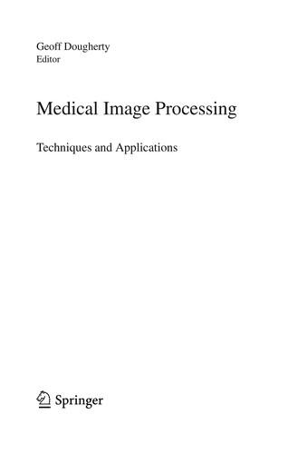 Cover for Medical image processing