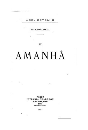 Cover for Amanhã
