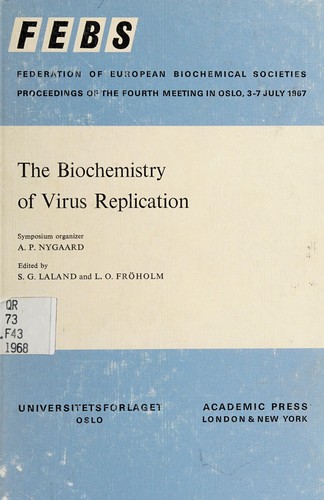 Cover for The biochemistry of virus replication