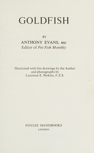 Cover for Goldfish