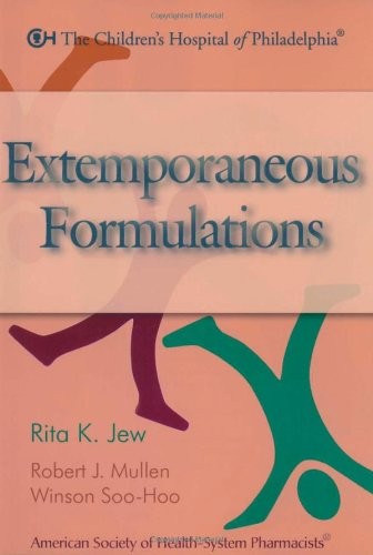 Cover for Extemporaneous formulations