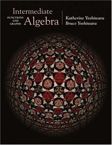 Cover for Intermediate Algebra