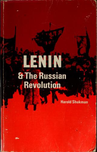 Cover for Lenin and the Russian Revolution
