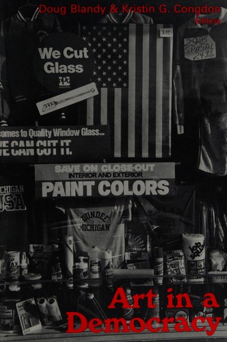 Cover for Art in a democracy
