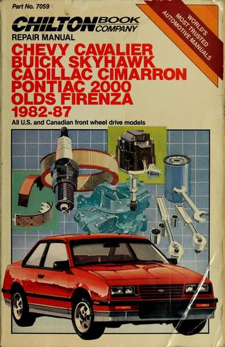 Cover for Chilton Book Company repair manual