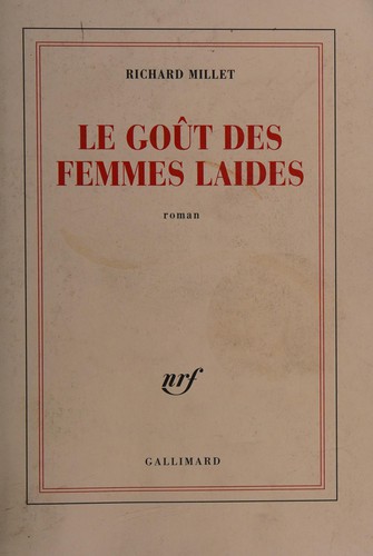 Cover for Le goût des femmes laides
