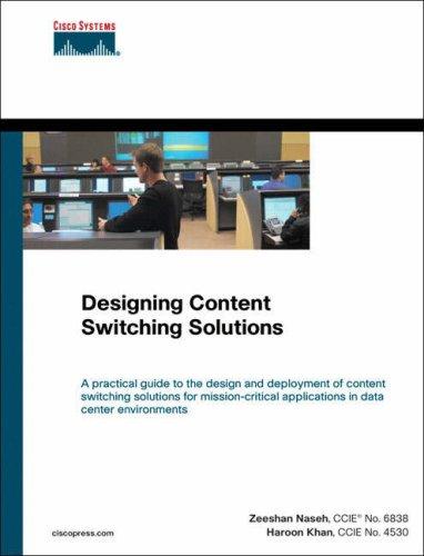 Cover for Designing Content Switching Solutions (Networking Technology)
