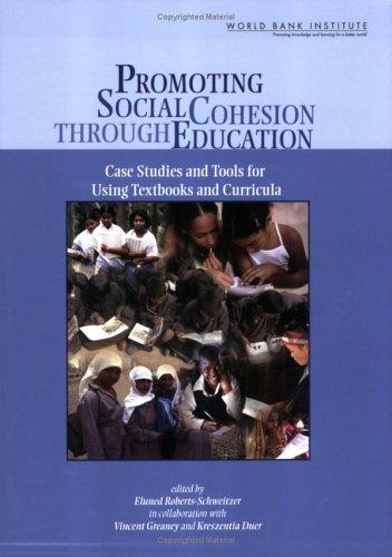 Cover for Promoting social cohesion through education