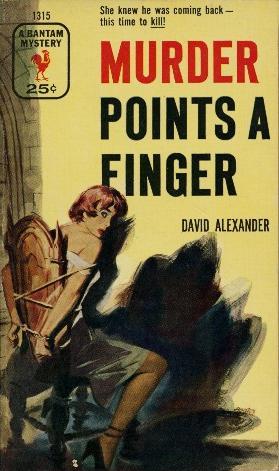 Cover for Murder Points a Finger