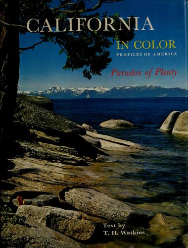 Cover for California in color