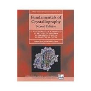 Cover for Fundamentals of crystallography