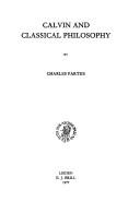Cover for Calvin and Classical Philosophy