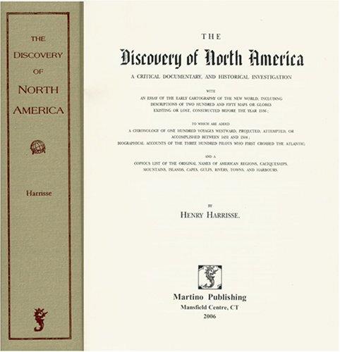 Cover for Discovery of North America