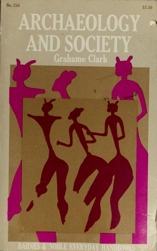 Cover for Archaeology and society