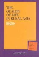 Cover for The quality of life in rural Asia
