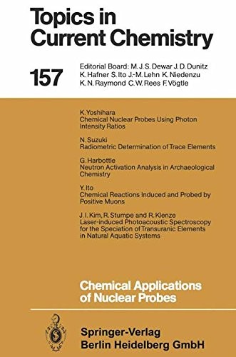 Cover for Chemical Applications of Nuclear Probes