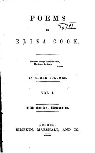 Cover for Poems in 3 (4) Vols