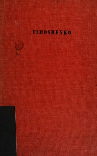 Cover for Timoshenko, marshal of the Red army