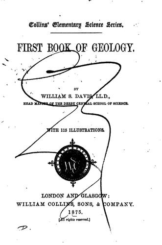 Cover for First Book of Geology