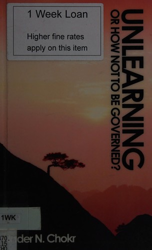 Cover for Unlearning