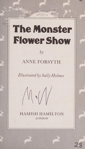 Cover for The Monster Flower Show