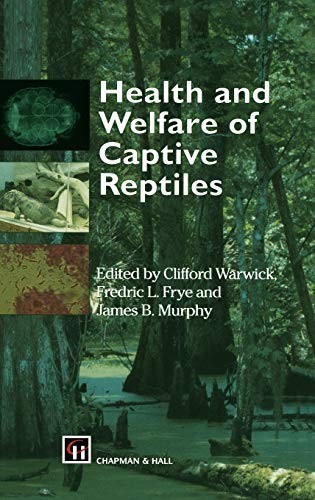 Cover for Health and welfare of captive reptiles