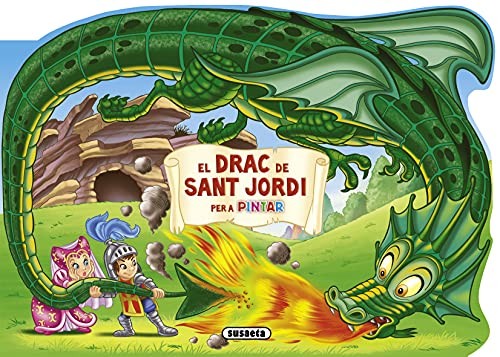 Cover for El drac de Sant Jordi per a pintar