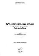 Cover for Relatorio Final