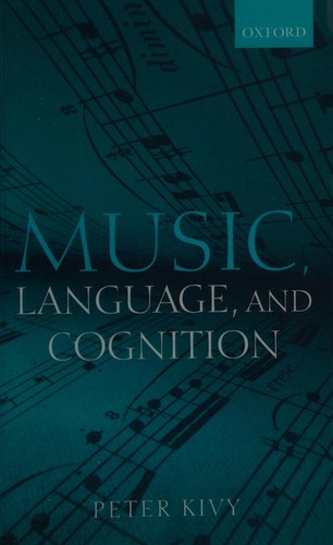 Cover for Music, language, and cognition