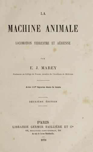 Cover for La machine animale