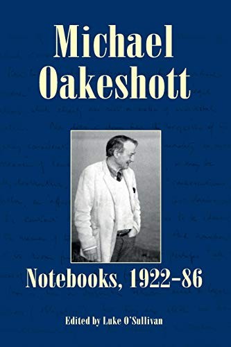 Cover for Michael Oakeshott - Notebooks, 1922-86