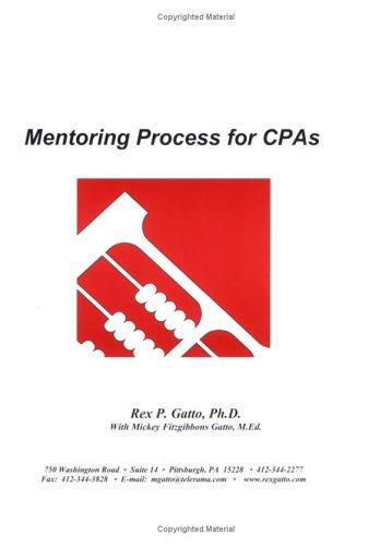 Cover for Mentoring Process for CPAs