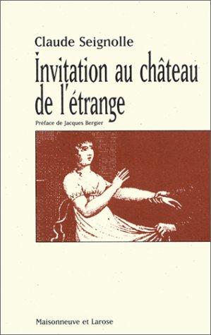 Cover for Invitation au château de l'étrange