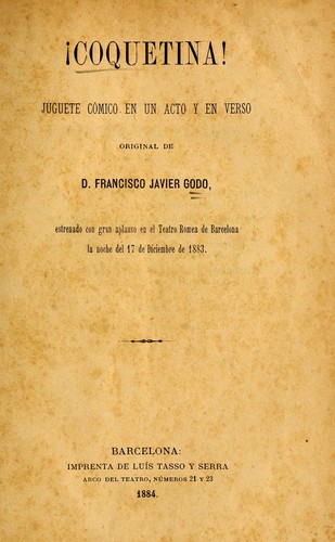 Cover for !Coquetina!