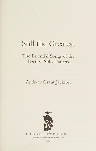 Cover for Still the greatest