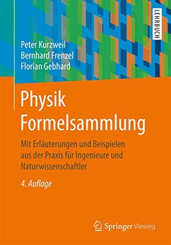 Cover for Physik Formelsammlung