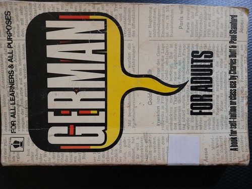 Cover for German for Adults