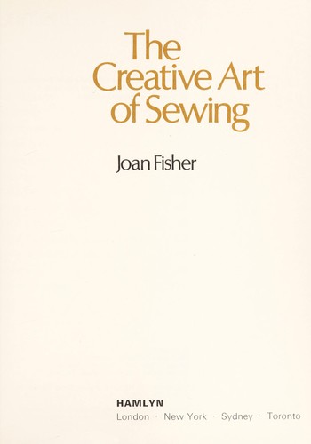 Cover for Creative Art of Sewing