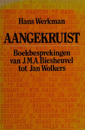 Cover for Aangekruist