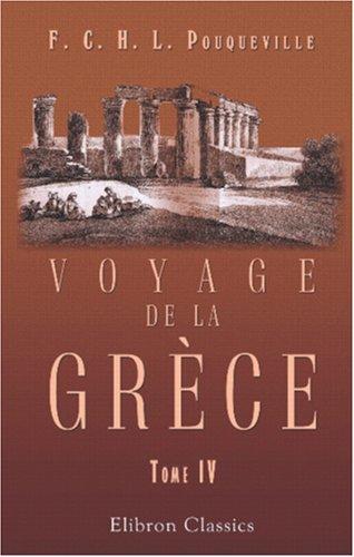 Cover for Voyage de la Grèce