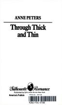 Cover for Through Thick And Thin (Silhoutte Romance, No 739)