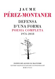 Cover for Defensa d'una forma